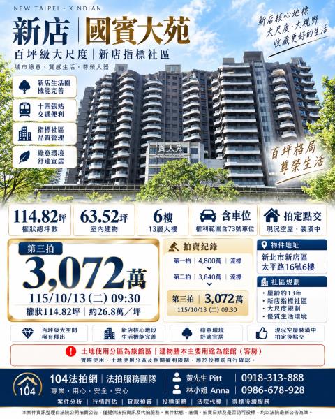 新北新店法拍大樓-1