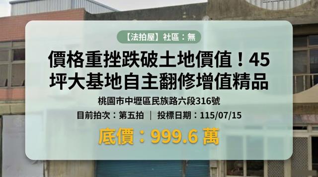桃園中壢法拍透天-1