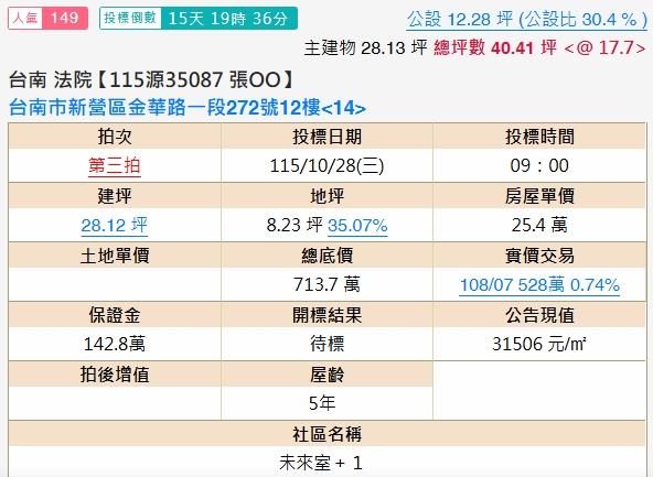 台南新營法拍大樓-2