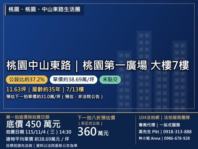 桃園法拍大樓-1
