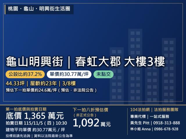 桃園法拍大樓-1