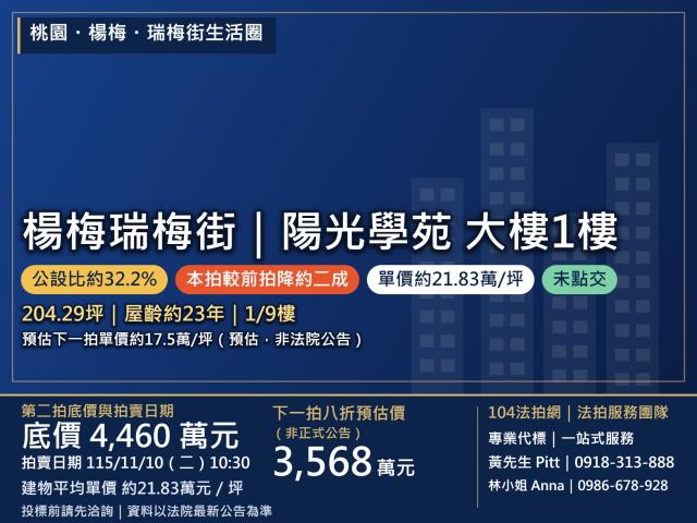 桃園大樓拍賣-1