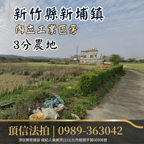 新竹新埔法拍農地-2