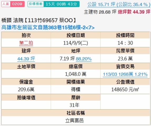 高雄法拍大樓-2