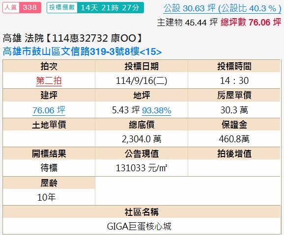 鼓山大樓拍賣-2