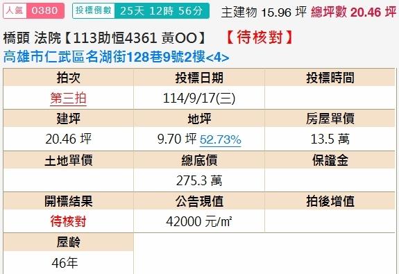 仁武法拍公寓-2
