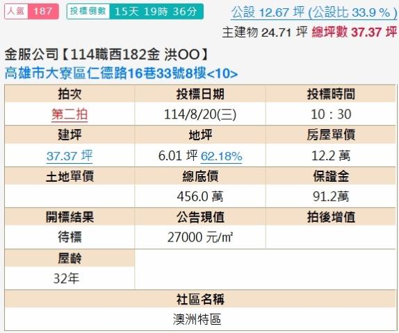 大寮大樓法拍-2