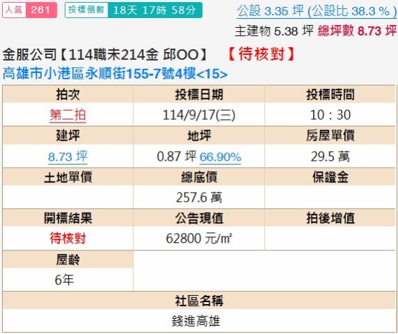 小港法拍套房-2