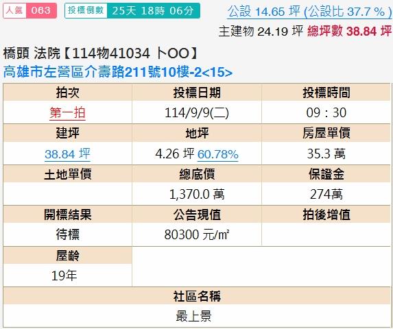 高雄法拍大樓-2