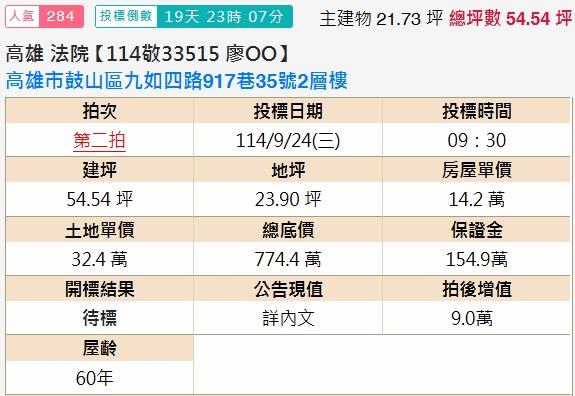 高雄法拍透天-2