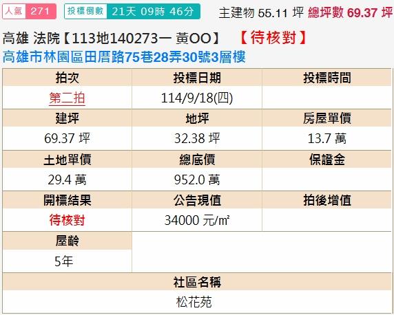 高雄林園透天法拍-2