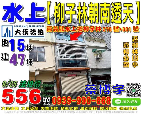 水上柳子林法拍屋透天