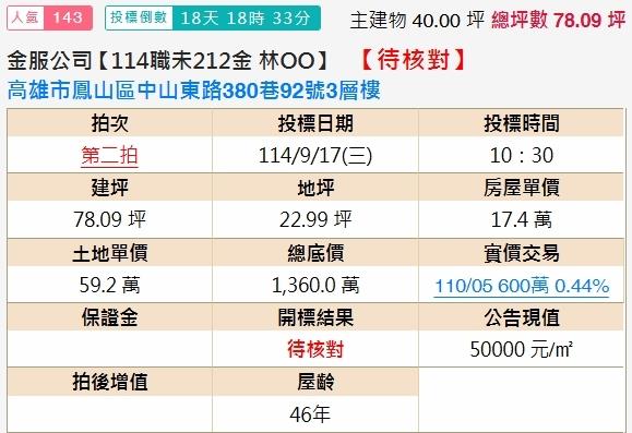 高雄鳳山法拍透天-2