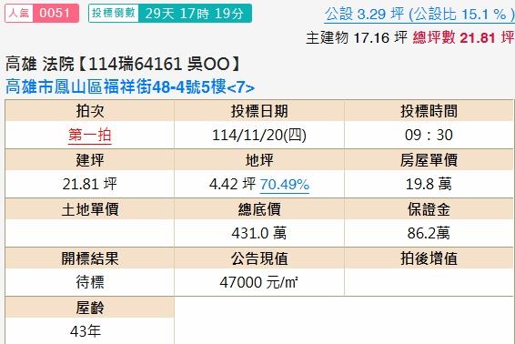 高雄法拍大樓-2