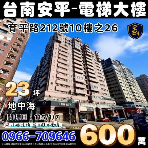 台南安平法拍大樓-1