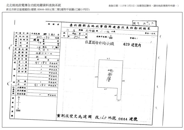 新北新店公寓法拍-1