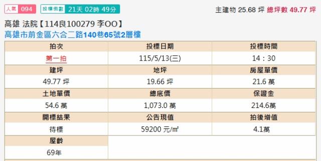 前金法拍透天-2