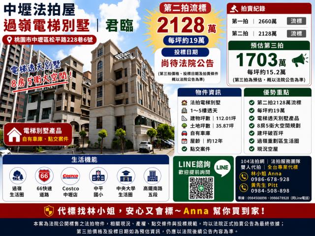 桃園中壢透天法拍-1
