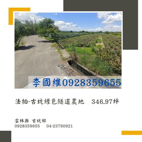 雲林古坑法拍農地-1
