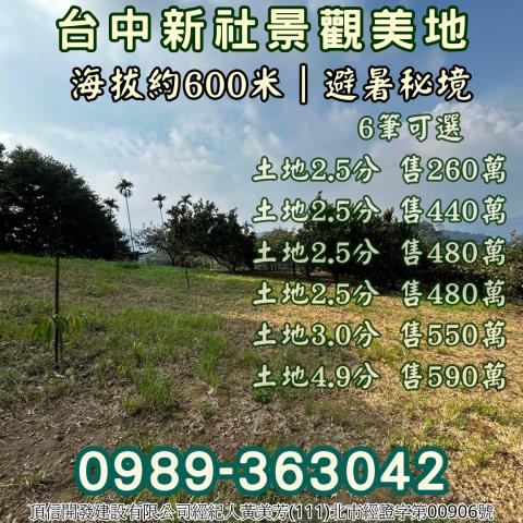 台中新社農地-7