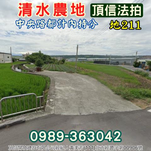 清水法拍農地-1