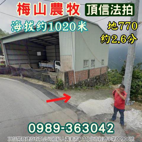 嘉義梅山農地拍賣-2