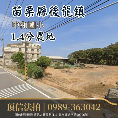 苗栗後龍法拍農地-1