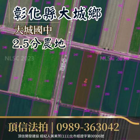 彰化大城拍賣農地-3