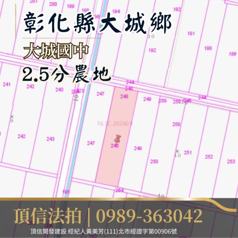 彰化大城拍賣農地-4