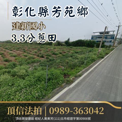 彰化芳苑拍賣農地-1
